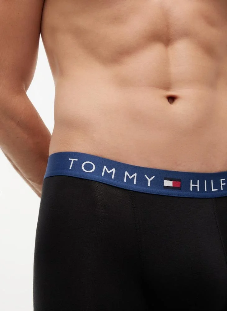 TOMMY HILFIGER  3-Pack TH Original Logo Waistband Trunks for Men | Best Price UAE